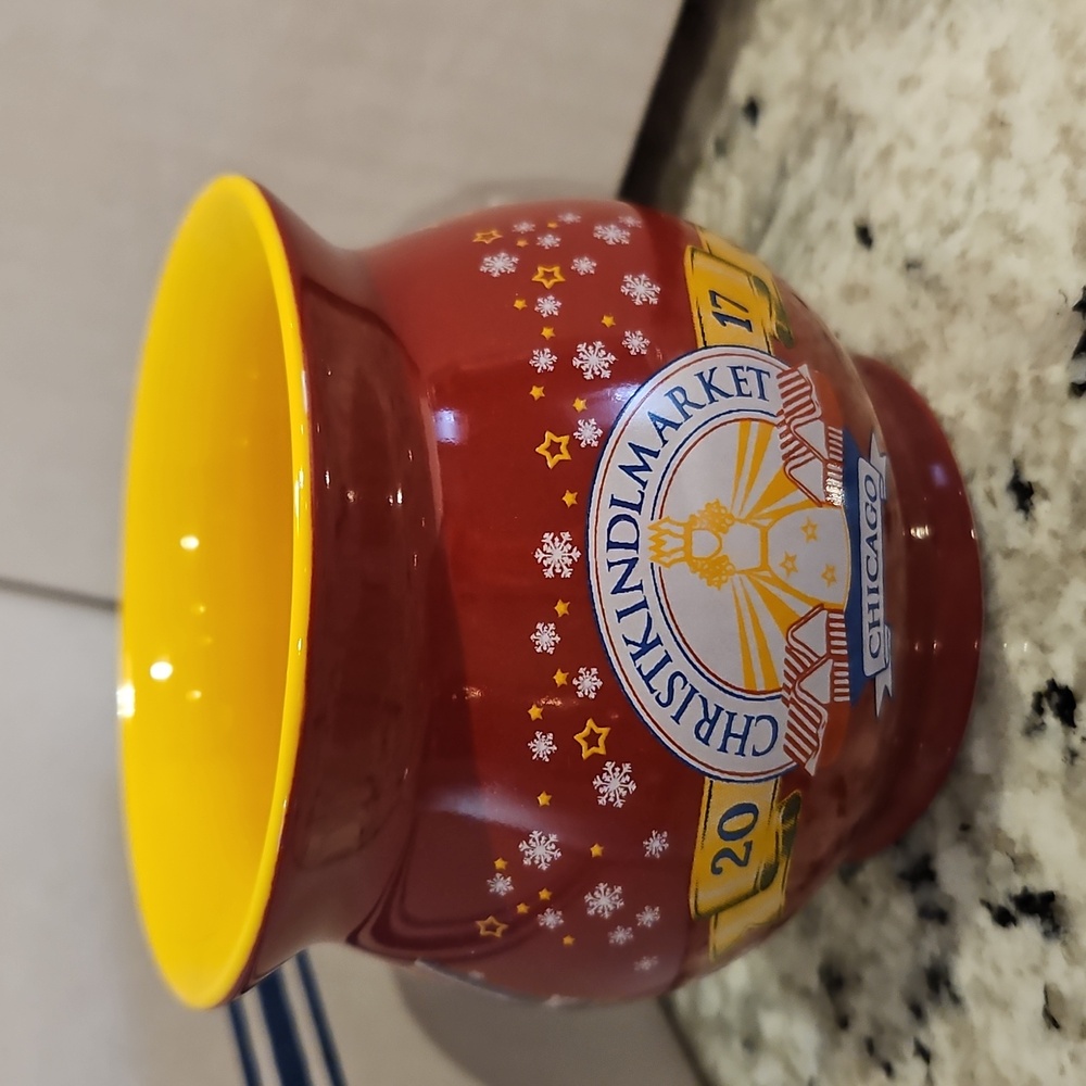 2017 Christkindlmarket Chicago hot cocoa mugs collectible